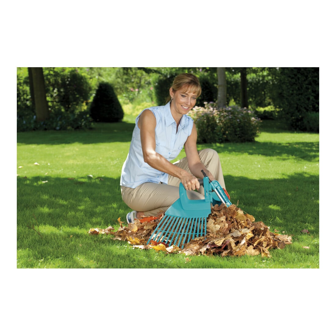 Balai éventail en plastique XXL vario combisystem GARDENA