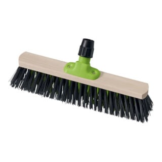 Balai Prestige Elaston ac embase manche et soies en X L.400 mm Prestige