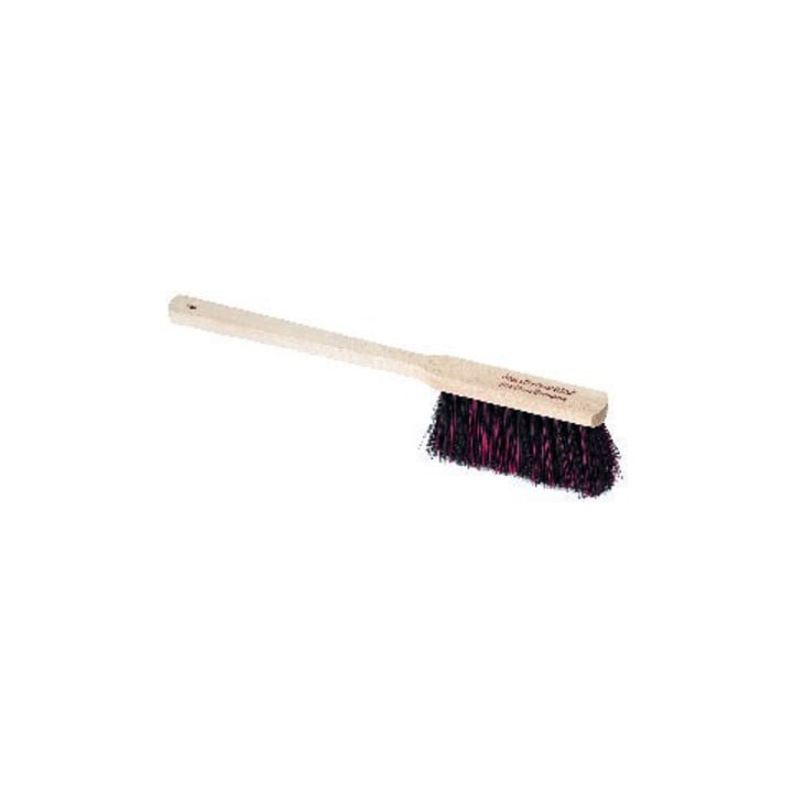 Set Manche de balai en bois 24 mm 160 cm, tête ronde + Balayette Arenga/Elaston L.450mm avec dos en bois