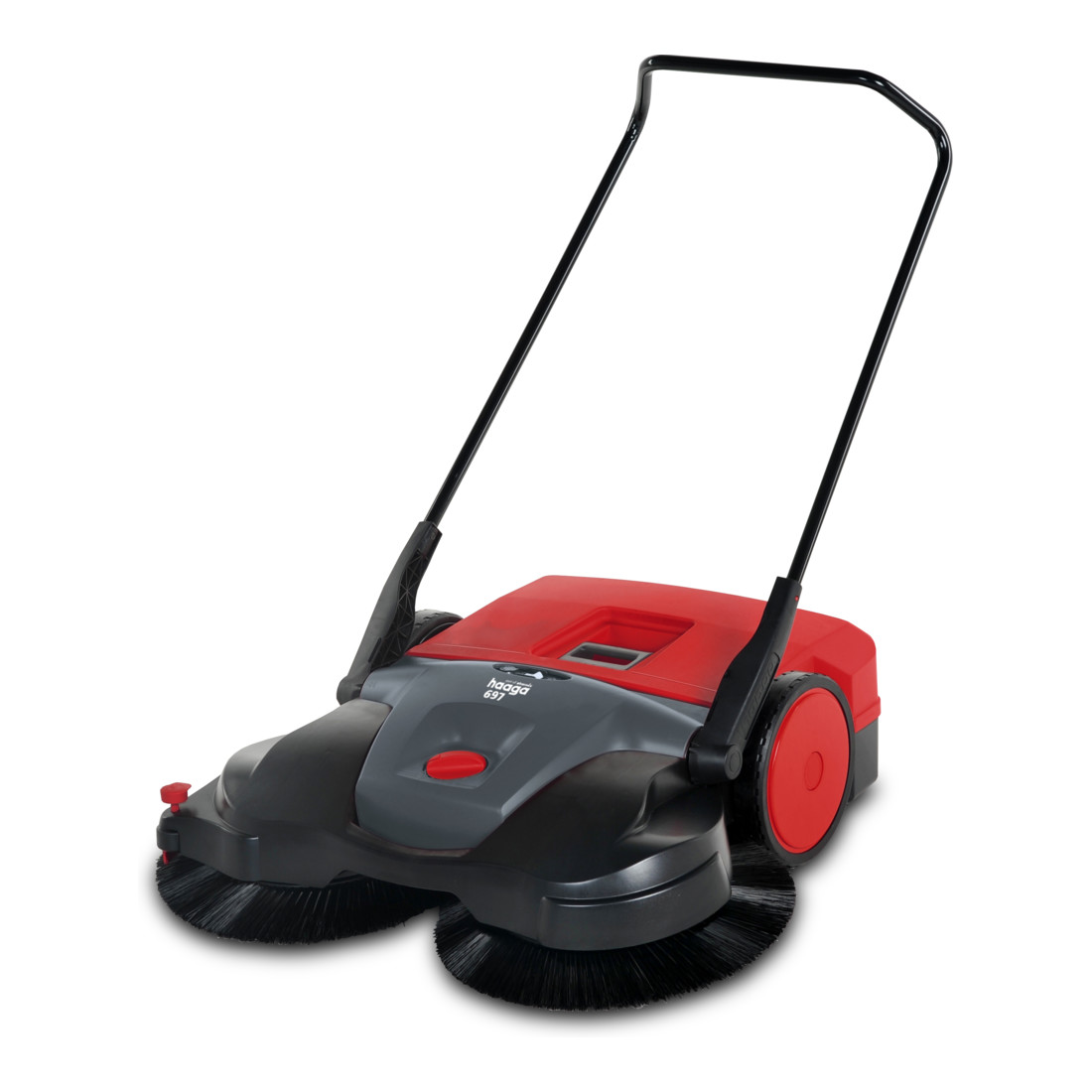 Balayeuse à batterie Haaga 697 avec système de balayage turbo + entraînement de la brosse