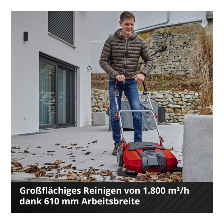 Balayeuse sans fil Einhell TE-SW 18/610 Li-Solo