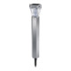 Balise de jardin LED solaire SOL FL 13007 IP44 avec détecteur de mouvement et capteur crépusculaire 13xLED 91lm Couleur Alu