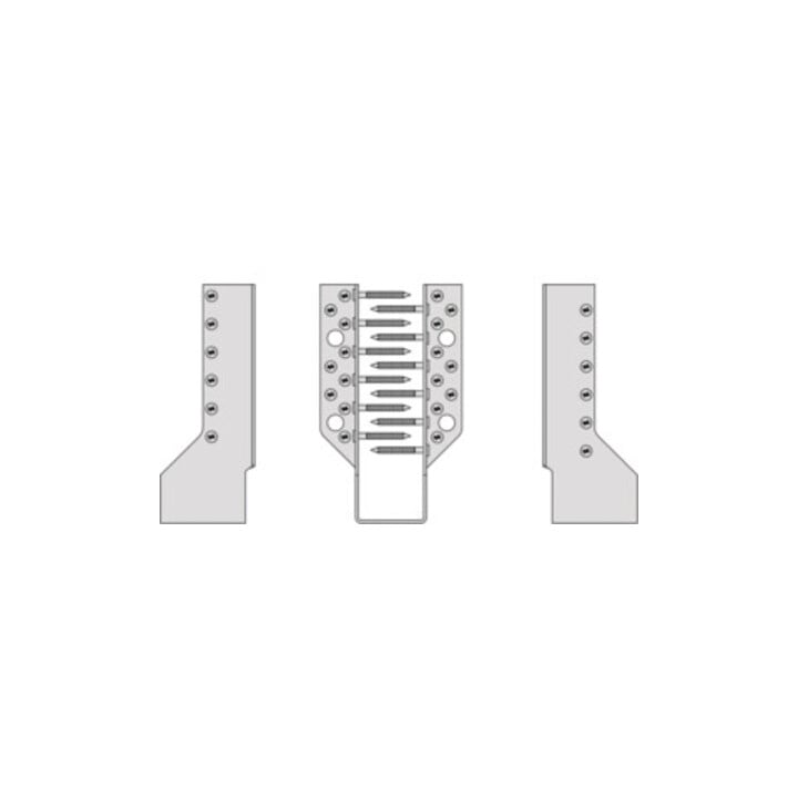 Balkenschuh BSN60/100 2mm STA TZN