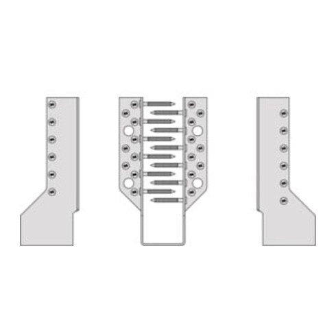 Balkenschuh BSN70/125 2mm STA TZN