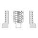 Balkenschuh BSN70/125 2mm STA TZN