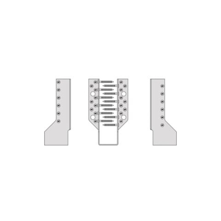 Balkenschuh BSN70/125 2mm STA TZN