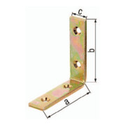 Balkenwinkel L180x180 mmmm B.20mm schmal STA roh-1
