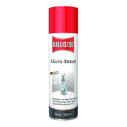 Ballistol Kältespray 300 ml b.max.-52GradC Spraydose
