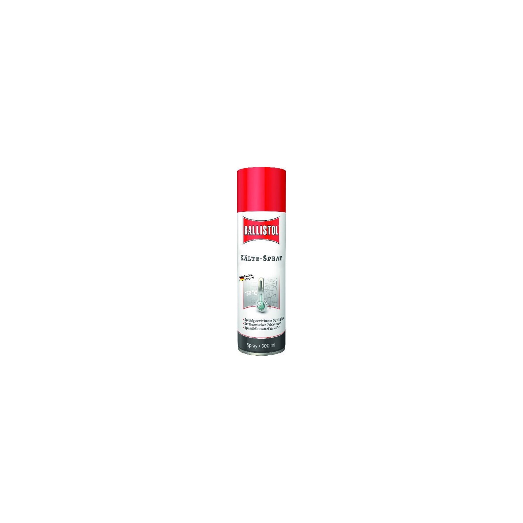 Ballistol Kältespray 300ml Spraydose zum Kühlen von elektronischen Bauteilen bis zu -52°C, 25293