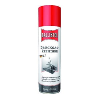 Ballistol nettoyeur à gaz sous pression STAUBFREI bombe aérosol 300 ml