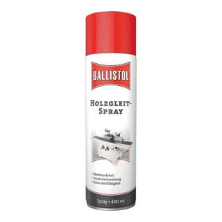 Ballistol Spray de glisse pour bois 400ml -10 à +270 degrés