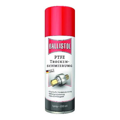 BALLISTOL Spray PTFE, Contenu : 400ml