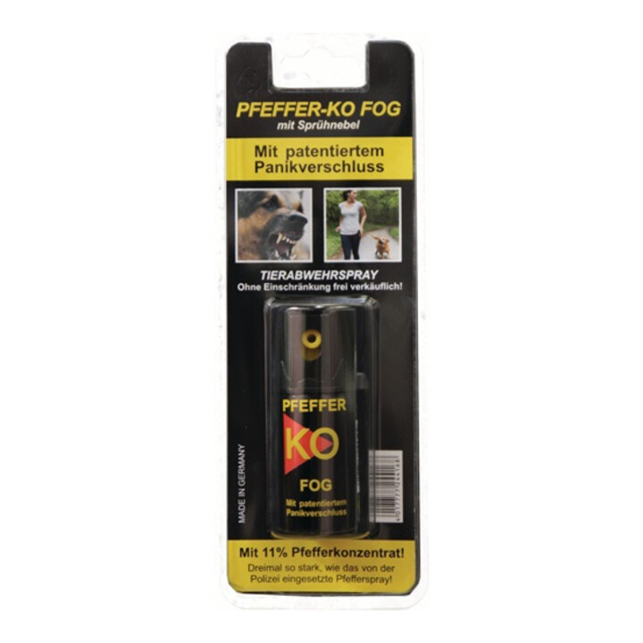 Ballistol Tierabwehrspray PFEFFER-KO FOG 40 ml m.Gürtelclip Spraydose
