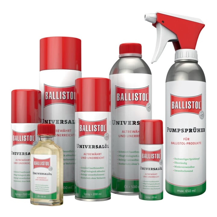 BALLISTOL Universalöl 400 ml Spray 27-sprachig