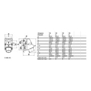 Bals Elektrotech. Inverseur de phase 32A 5p 400V 6h IP44 24211-4