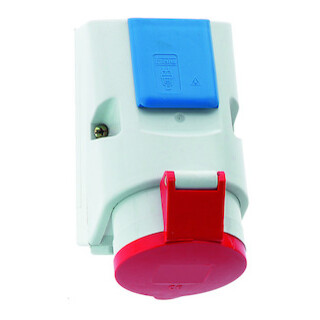 BALS Prise murale combinée GT 32A 5p 400V 6h IP44 1011