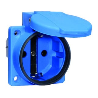 BALS Schutzkontakt-Anbausteckdose 16A 3p 230V IP54 71082