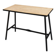 STIER Banco da lavoro pieghevole Basic+, 1000 x 500 x 840 mm, portata 150 kg