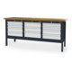 STIER Banco da lavoro con 11 cassetti largh.xprof.xalt. 2000x600x960 mm RAL 7016 / RAL 7035-1