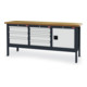 STIER Banco da lavoro con 7 cassetti e 1 sportello largh.xprof.xalt. 2000x600x960 mm RAL 7016 / RAL 7035-1