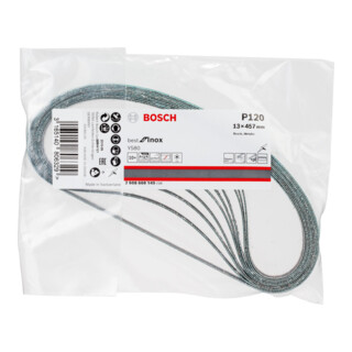 Bande abrasive Bosch Y580, la meilleure pour l'Inox