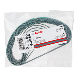 Bande abrasive Bosch Y580, la meilleure pour l'Inox