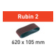 Bande abrasive L620X105-P100 RU2/10 Rubin 2-1