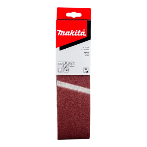 Bande abrasive Makita 76x610mm K60 P-37328