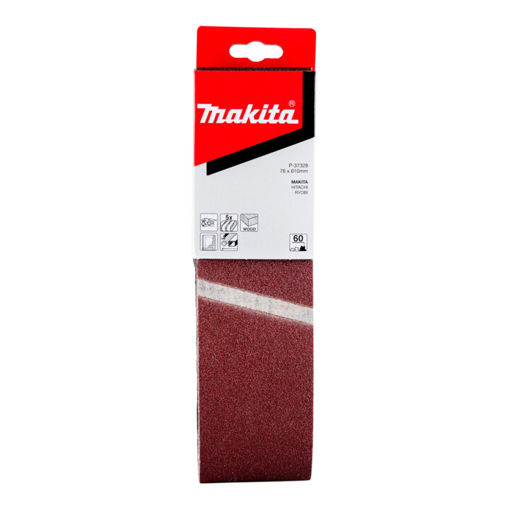 Bande abrasive Makita 76x610mm K60 P-37328