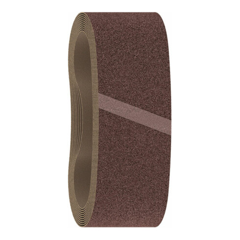 Bande abrasive X440, set de 10 pièces 75 x 533 mm, 80
