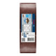 Bande abrasive X440, set de 10 pièces 75 x 533 mm, 80-4