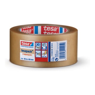 Bande adhésive d'emballage tesapack 4124 rouleau de film PVC transparent 66mx50mm