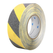 Bande antidérapante noire/jaune 50 mm x 18 m