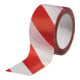 Bande de signalisation Warnmarkierungsband PVC rouge/blanc L66m I60mm Rl-1