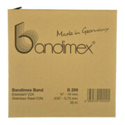 bandimex Stahlband V2A, 9,5mm-3/8", L 30m-5