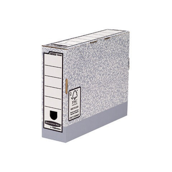 Bankers Box Archivschachtel System 1080001 grau/weiß
