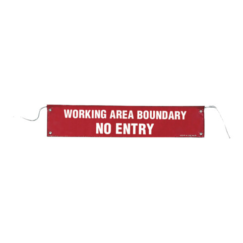 Bannière « Limitation de la zone de travail » KS Tools