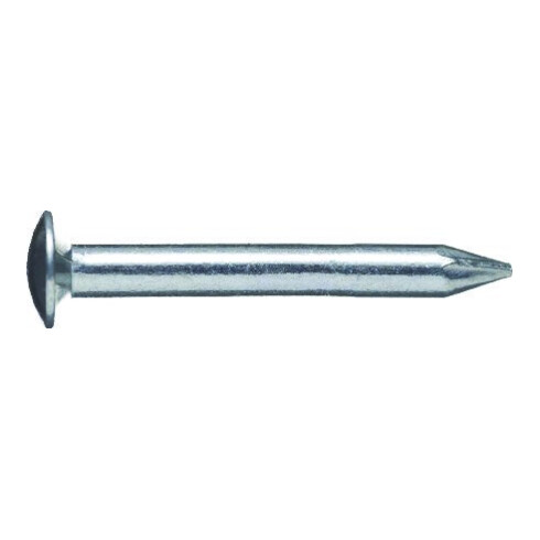 BÄR Clous en acier dur tête bombée 3,6 x 50 galvanisés