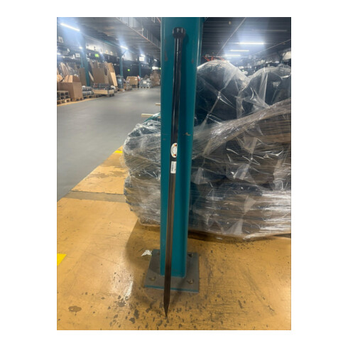 Barre à mine avec tête sphérique longueur 125 cm