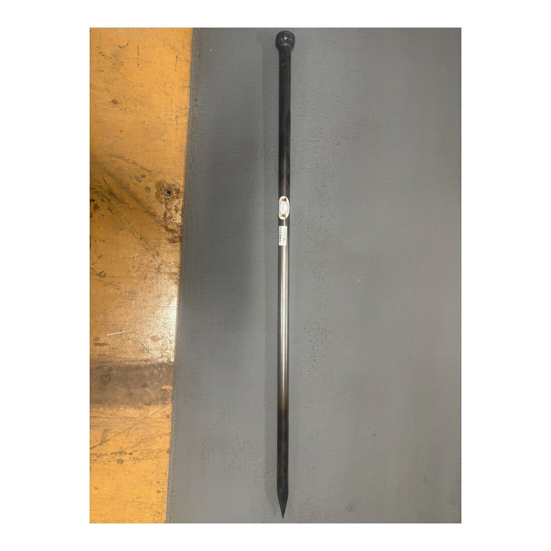 Barre à mine avec tête sphérique longueur 125 cm