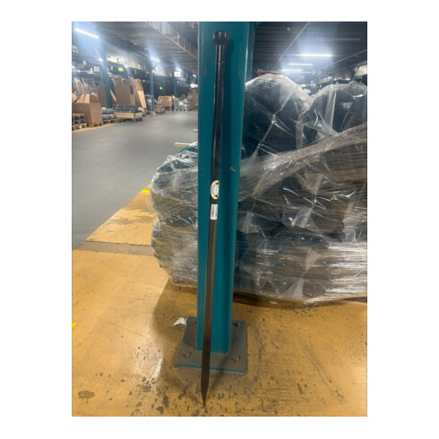 Barre à mine avec tête sphérique longueur 125 cm