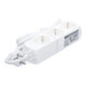 Barre de prises de courant BGS triple, cordon de 1,4 m, 3 x 1,5 mm², IP 20