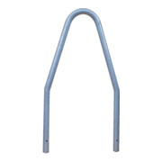 Barre de protection d'arbre galvanisée 60x2,5 800mm hors sol