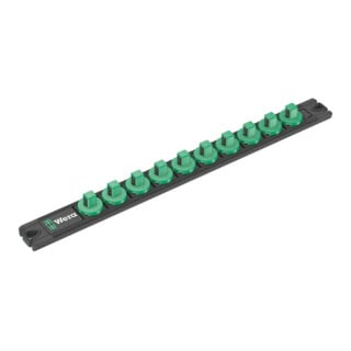 Barre magnétique pour douilles Wera 9601, 3/8", vide, 30 x 340 mm