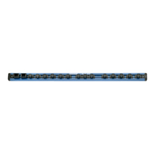 Barre supp.p.jeux embouts clé à douille magnétique L. 580 mm 1/2 po. 18 emplacem