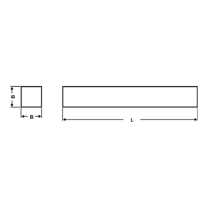 Wilke pièce tournée DIN 4964 forme B quad HSS-EW9Co10