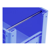 Barres porteuses Bito TS86XL pour bacs lourds et bacs gerbables Euro L 557 mm, noir profond