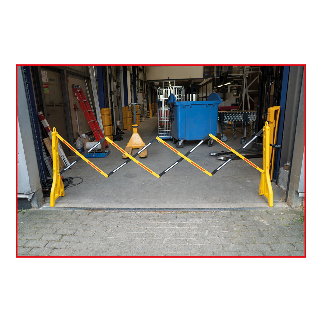 Barrière extensible plastique, 240 - 2500 mm, 2 pcs KS Tools