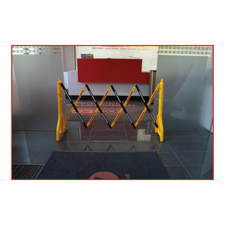 Barrière extensible plastique, 240 - 2500 mm, 2 pcs KS Tools