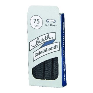 barth Schuhbandl lacet 180 cm sports de montagne, noir, 180 cm